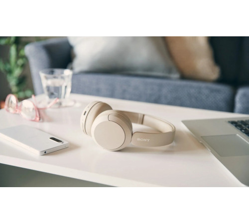 Наушники Sony WH-CH520 (бежевый)