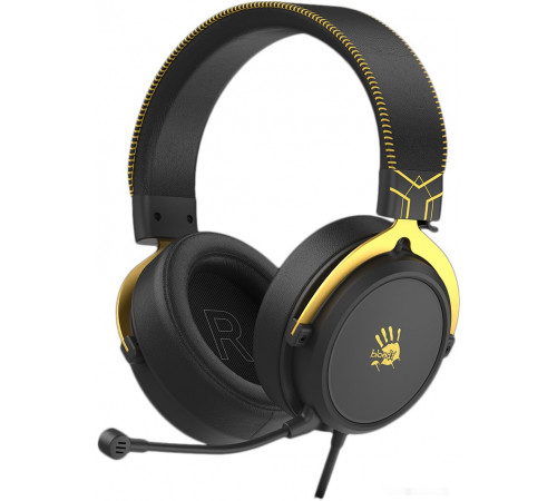 Наушники A4Tech Bloody M590i (черный/желтый)