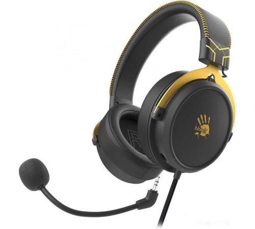 Наушники A4Tech Bloody M590i (черный/желтый)