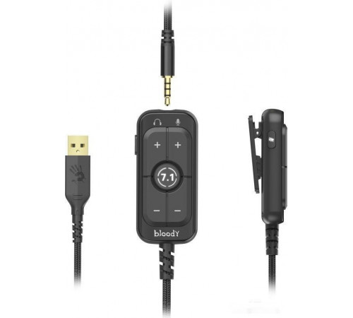 Наушники A4Tech Bloody M590i (черный/красный)