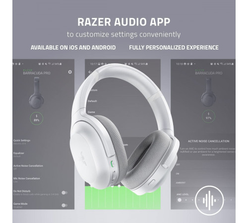 Наушники RAZER Barracuda (белый)