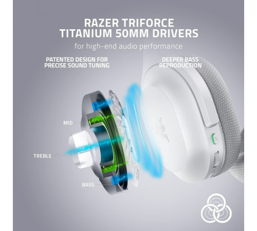 Наушники RAZER Barracuda (белый)