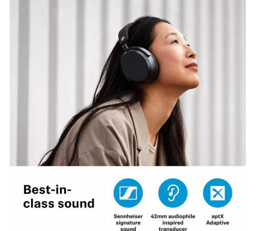 Наушники Sennheiser Momentum 4 Wireless (черный)