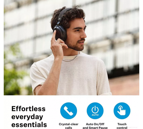 Наушники Sennheiser Momentum 4 Wireless (черный)