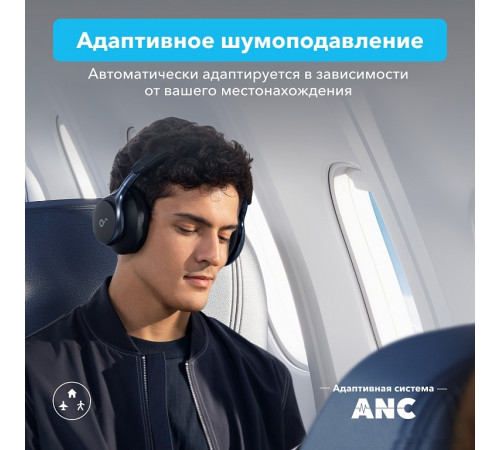 Наушники Anker Soundcore Space One (черный)