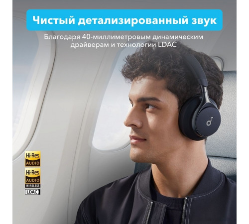 Наушники Anker Soundcore Space One (черный)