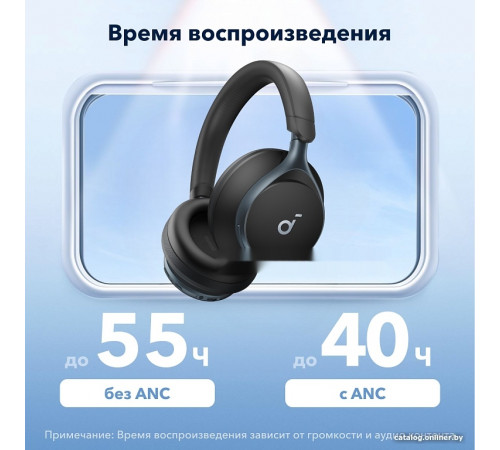 Наушники Anker Soundcore Space One (черный)