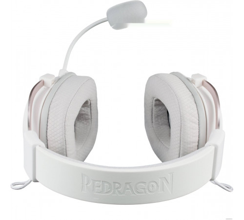 Наушники Redragon Zeus X (белый/розовый)