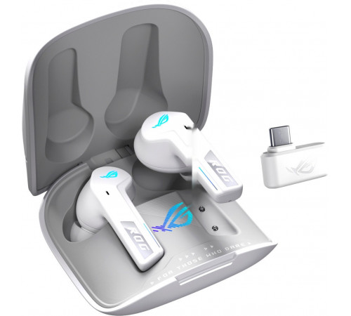 Наушники Asus ROG Cetra True Wireless SpeedNova Moonlight White