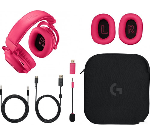 Наушники Logitech G Pro X 2 Lightspeed (розовый)