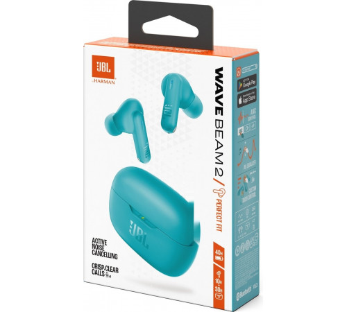 Наушники JBL Wave Beam 2 (голубой)