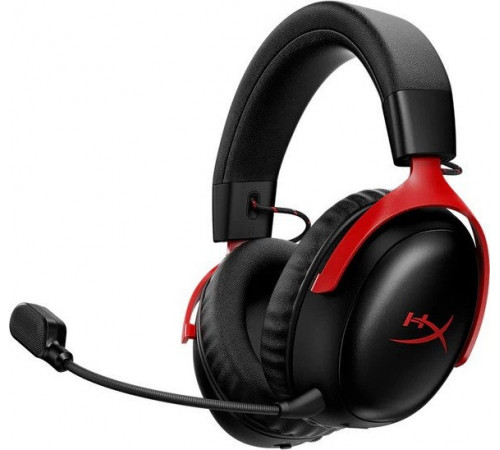 Наушники HyperX Cloud III S Wireless (черный/красный)