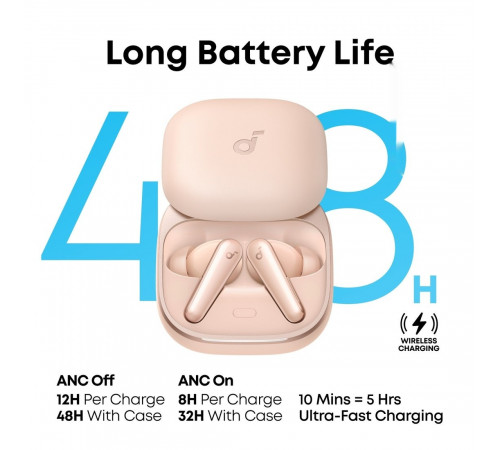 Наушники Anker Soundcore Liberty 5 (розовый)
