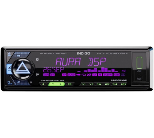 Автомагнитола Aura Indigo-876DSP MKII