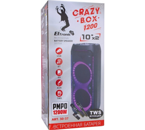 Патибокс Eltronic 30-37 Crazy Box 1200