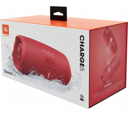 Портативная акустика JBL Charge 5 (красный)