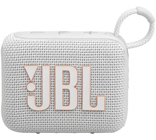 Портативная акустика JBL Go 4 (белый)