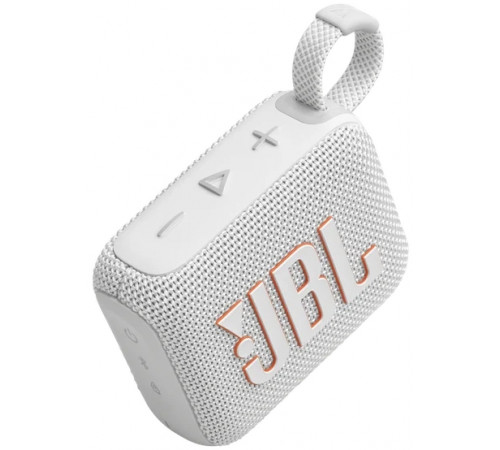 Портативная акустика JBL Go 4 (белый)