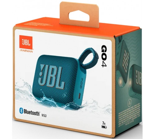 Портативная акустика JBL Go 4 (темно-синий)