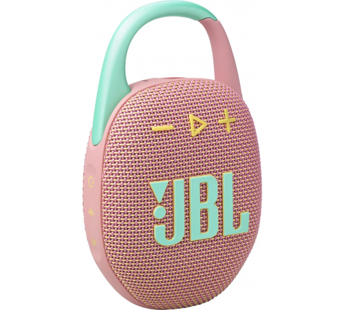 Портативная акустика JBL Clip 5 (розовый)