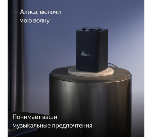Умная колонка Яндекс Станция Макс (с хабом умного дома Zigbee, графит)