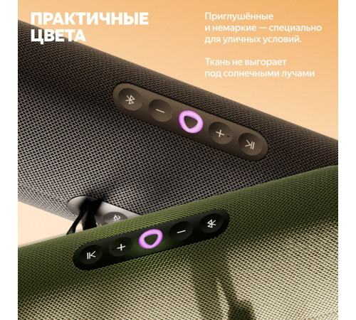 Умная колонка Яндекс Станция Стрит (черный)