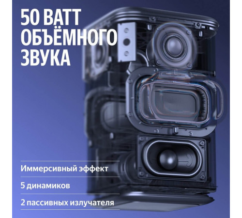 Умная колонка Яндекс Станция 3 (фиолетовый)