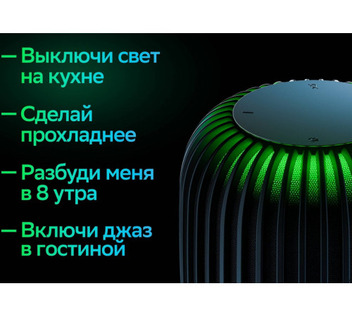Умная колонка Sber SberBoom (черная материя)
