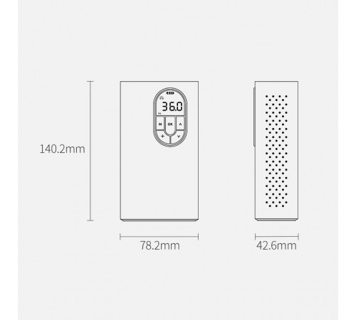 Автомобильный компрессор Baseus CRNL040001 (2400mAh)