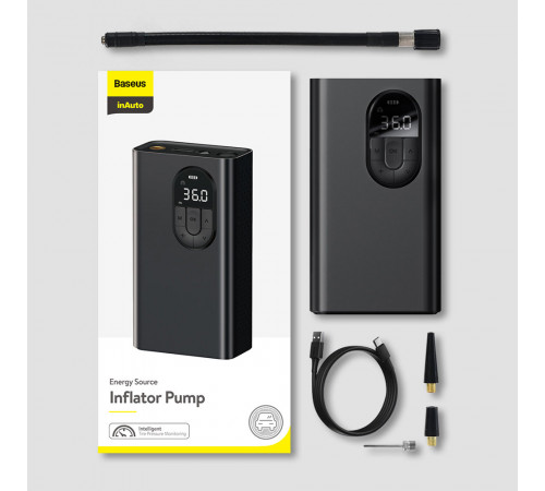 Автомобильный компрессор Baseus CRNL040001 (2400mAh)