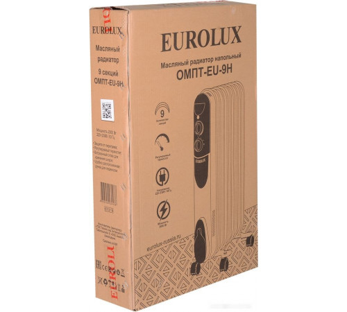 Масляный радиатор Eurolux ОМПТ-EU-9Н