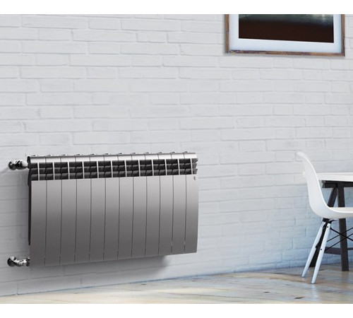 Радиатор Royal Thermo BiLiner 500 Silver Satin (8 секций)