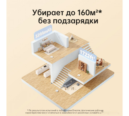 Робот-пылесос Dreame F9 Pro (международная версия, белый)