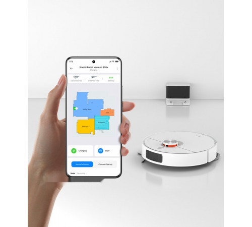 Робот-пылесос Xiaomi Robot Vacuum S20+ B108GL (международная версия, белый)
