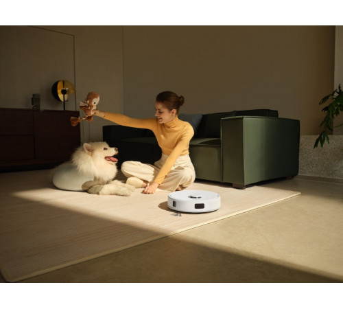 Робот-пылесос Dreame Trouver Robot Vacuum E20 Plus RLE12GD (евровилка, белый)
