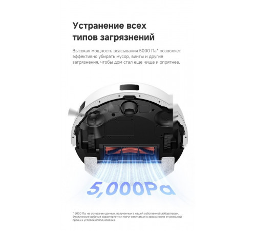 Робот-пылесос Dreame Trouver Robot Vacuum E20 Plus RLE12GD (евровилка, белый)