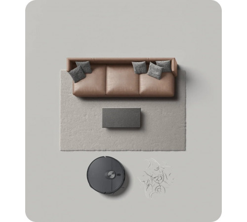 Робот-пылесос Xiaomi Robot Vacuum X20 Max D109GL (евровилка, черный)