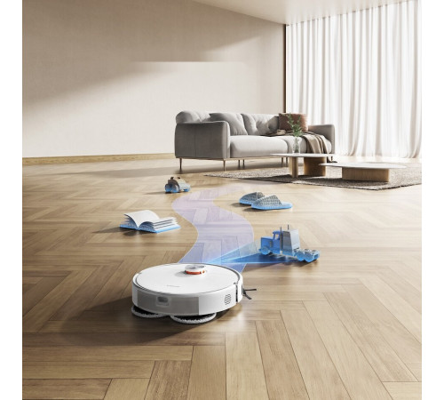 Робот-пылесос Xiaomi Robot Vacuum S40 Pro OV71GL (евровилка, белый)