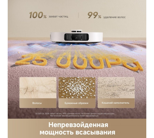 Робот-пылесос Dreame D30 Ultra RTD31TE (евровилка, белый)