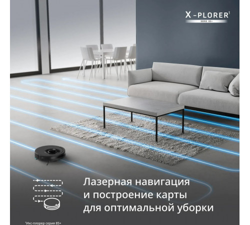 Робот-пылесос Tefal X-PLORER Serie 85+ RG87D5WH