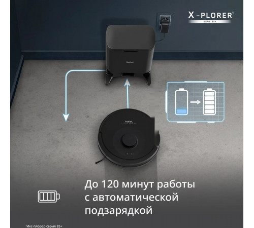 Робот-пылесос Tefal X-PLORER Serie 85+ RG87D5WH