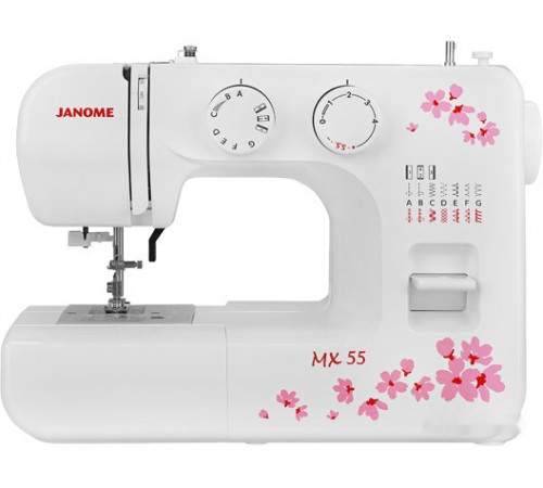 Электромеханическая швейная машина Janome MX 55