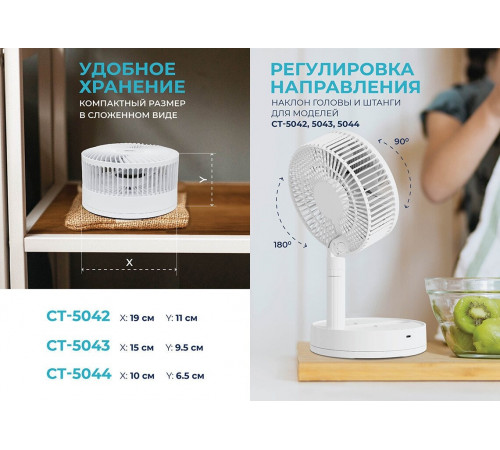 Вентилятор CENTEK CT-5045