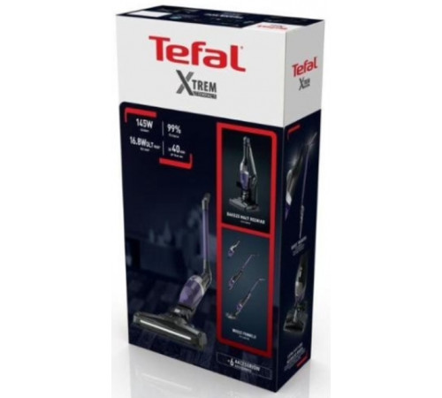 Вертикальный пылесос Tefal Xtrem Compact Essential