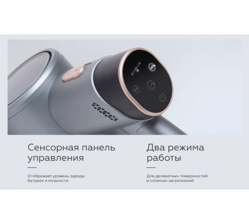 Пылесос BQ VCA1004W (серый)