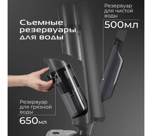 Вертикальный моющий пылесос RED Solution Aqua W3500