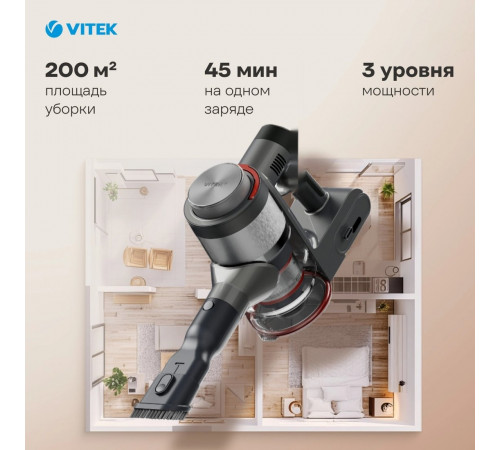 Пылесос Vitek VT-CLSAQUA_RAPID