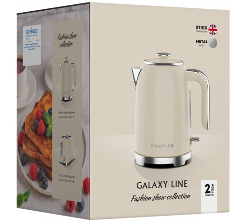 Электрический чайник Galaxy Line GL0348 (крем-брюле)