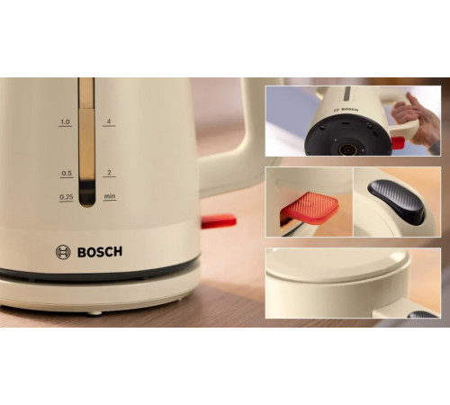 Электрический чайник Bosch TWK3M127