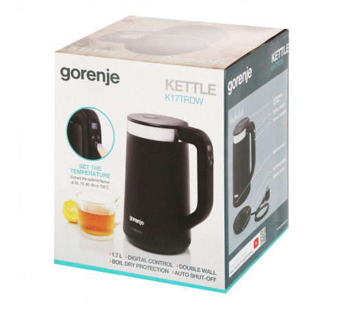 Электрический чайник Gorenje K17TRDW